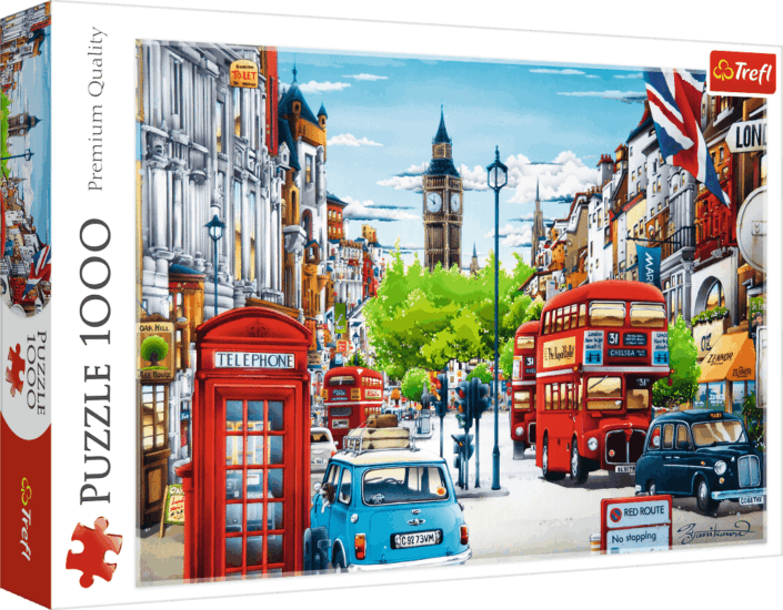 Trefl Londoni utca - 1000 darabos puzzle