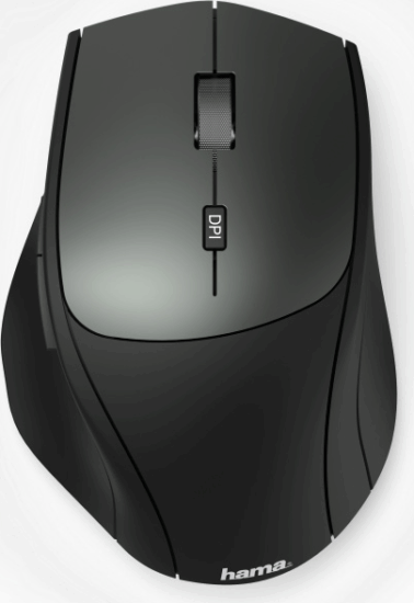 Hama MW-600 Vezeték nélküli Egér - Fekete Hama MW-600 Vezeték nélküli Egér - Fekete