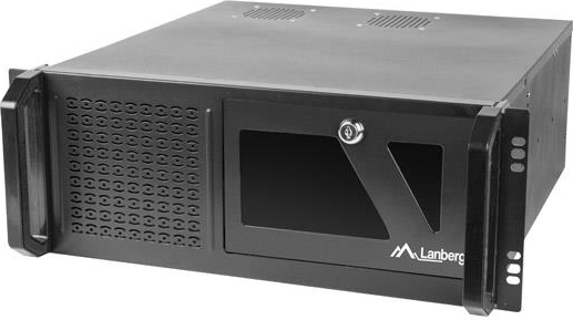 Lanberg SC01-4504-08B Rack Szerver Ház - Fekete