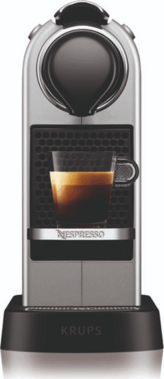 Krups XN741B10 Nespresso Citiz Kávéfőző - Ezüst