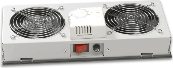 Lande LN-FAN-THM-2FWMIP 2 modulos ventilátor egység termosztáttal - Szürke