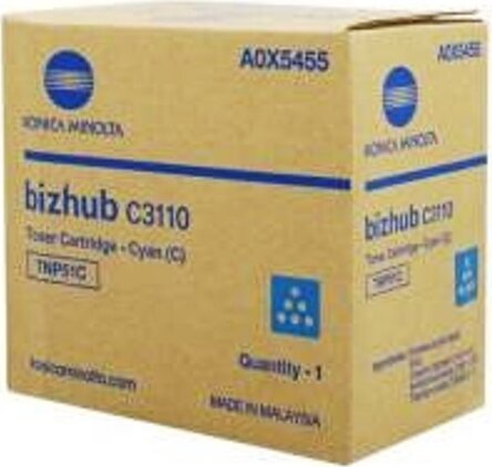 Konica-Minolta TNP51C toner Cián