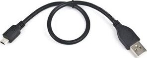 Gembird USB 2.0 A-csatlakozó MINI 5PM kábel, 0.3 m, bulk csomagolás