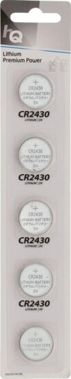 HQ Lítium CR2430 Gombelem (5db/csomag)