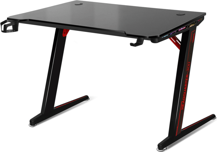 Spirit of Gamer Headquarter 300 Gamer asztal - Fekete Spirit of Gamer Headquarter 300 Gamer asztal - Fekete