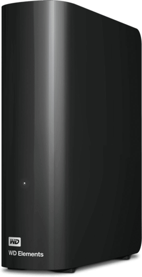 Western Digital 14TB Elements USB 3.0 Külső HDD - Fekete