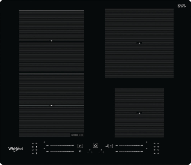 Whirlpool WF S7560 NE Indukciós főzőlap - Fekete Whirlpool WF S7560 NE Indukciós főzőlap - Fekete