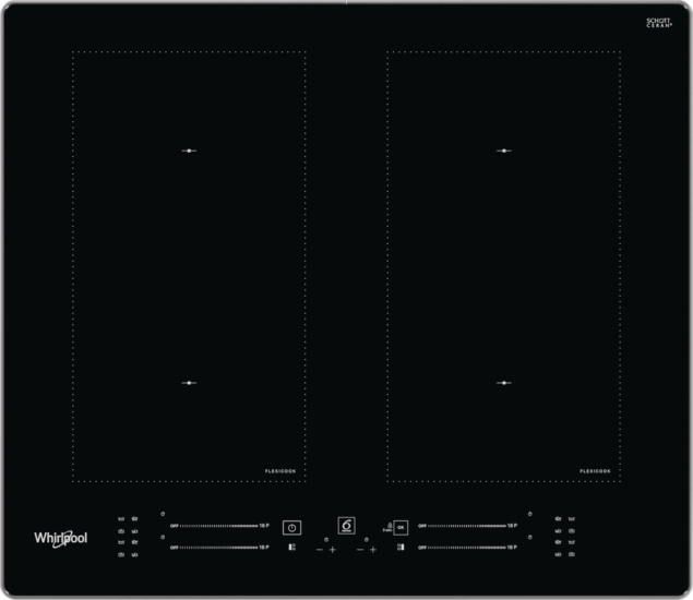 Whirlpool WL S8560 AL Indukciós főzőlap - Fekete