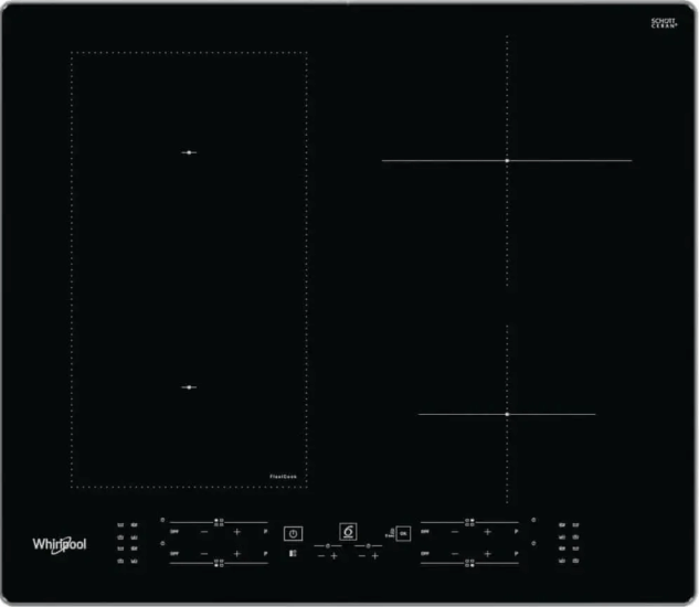 Whirlpool WL B5860 AL Indukciós főzőlap - Fekete