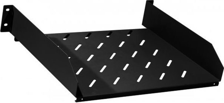 Lande LN-RAF-RMO-1U25-BL 19" Rack tálca 1U Fekete