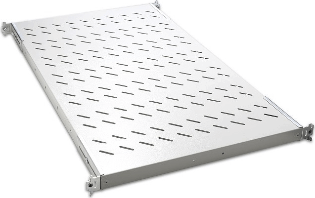 Lande LN-RAF-SBT-D100-LG-UNV 19" Rack polc 1U Szürke