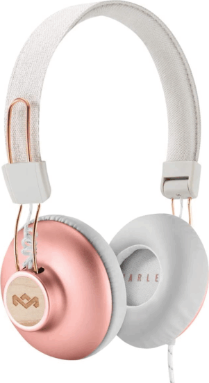 Marley Positive Vibration 2 Wired fejhallgató - Fehér/Rózsaszín Marley Positive Vibration 2 Wired fejhallgató - Fehér/Rózsaszín