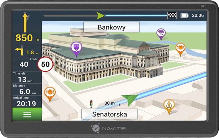 Navitel E707 Magnetic Moto GPS Navigáció 47 térképpel Navitel E707 Magnetic Moto GPS Navigáció 47 térképpel