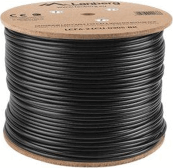 Lanberg FTP CAT6 Hálózati kábel 305m - Fekete