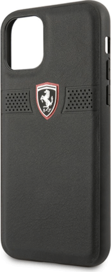 Ferrari Off Track Apple iPhone 11 Pro Bőr Védőtok - Fekete