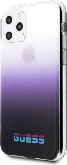 GUESS California Apple iPhone 11 Pro Max Hátlap Tok - Lila