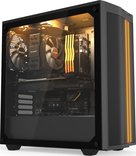 Be Quiet! Pure Base 500DX Számítógépház - Fekete