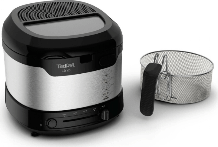 Tefal FF215D Uno 1.8L Olajsütő - Fekete/Rozsdamentes acél