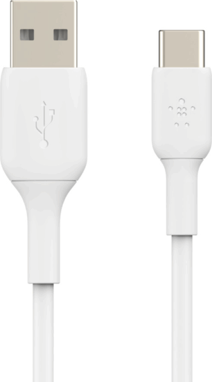 Belkin USB-C apa - USB-A apa Adat- és töltőkábel 3m - Fehér