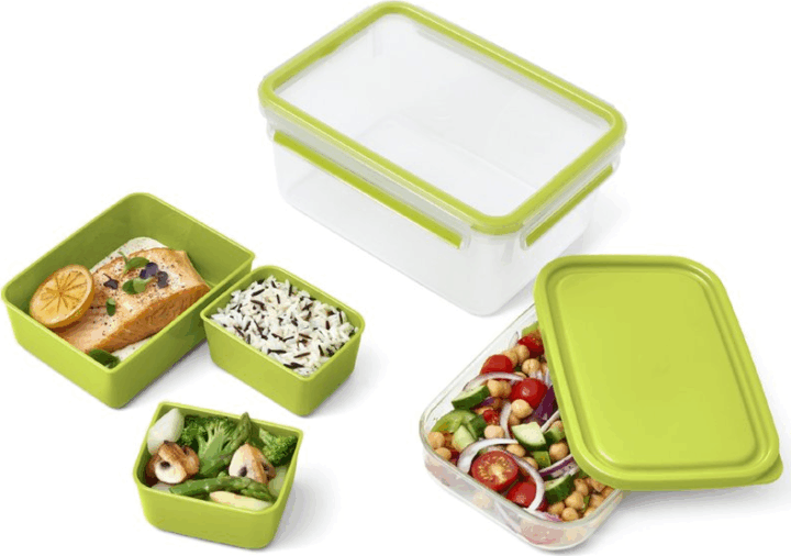 Emsa Clip & Go Lunchbox XL Műanyag ételtároló doboz 2,3L Emsa Clip & Go Lunchbox XL Műanyag ételtároló doboz 2,3L