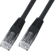 M-CAB SF/UTP CAT5e Patch kábel 5m Fekete (5db)