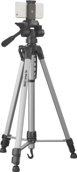 Cullmann Alpha 2500 Kamera állvány (Tripod) + Telefon adapter - Ezüst Cullmann Alpha 2500 Kamera állvány (Tripod) + Telefon adapter - Ezüst