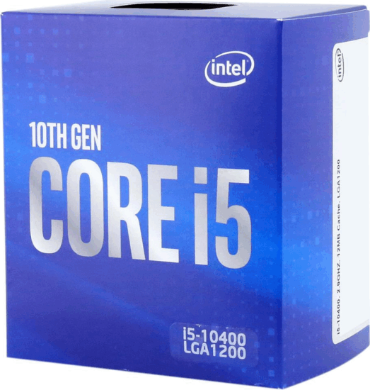 Intel Core i5-10400 2.9GHz (s1200) Processzor - BOX Intel Core i5-10400 2.9GHz (s1200) Processzor - BOX