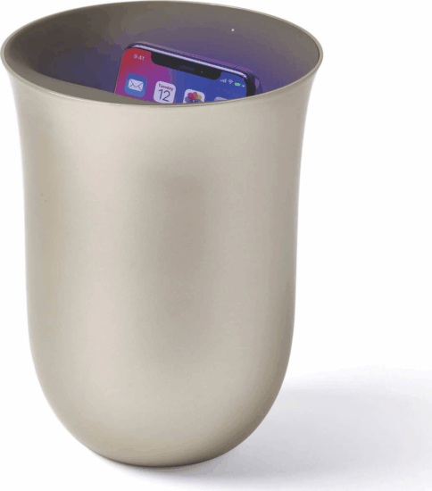Lexon LH59G Oblio Telefon Wireless töltőállomás 10W + UV sterilizáló - Arany