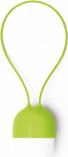 Lexon Újratölthető LED lámpa lime - Fehér