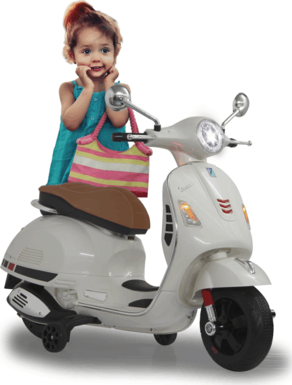 Jamara Ride-on Vespa GTS 125 Elektromos robogó - Fehér