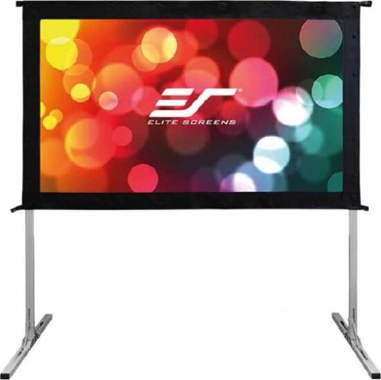 EliteScreens OMS100H2 100" Mobil Szabadtéri Vászon (222x125 - 16:9) - Fekete