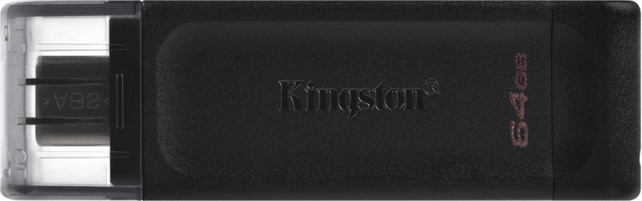 Kingston 64GB Data Traveler 70 USB Type-C - Fekete