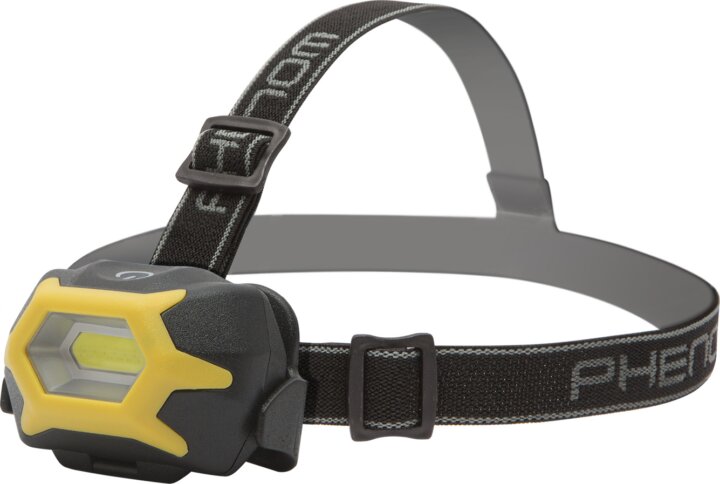 Phenom COB LED Fejlámpa Sárga/Fekete Phenom COB LED Fejlámpa Sárga/Fekete