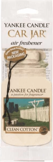Yankee Candle Clean Cotton autós illatosító