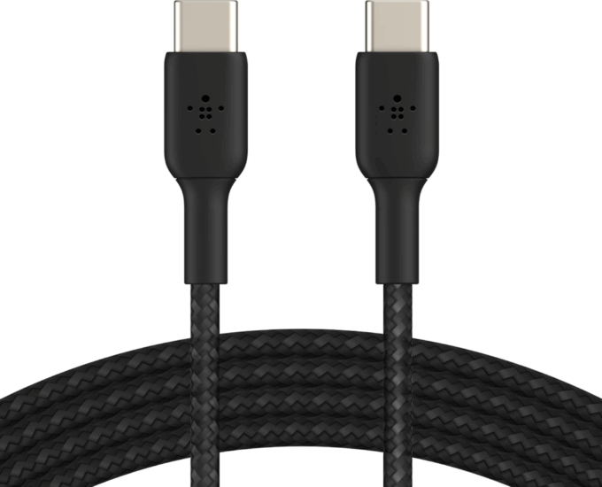 Belkin BOOST ↑ CHARGE ™ USB-C apa - USB-C apa Adat- és töltőkábel 1m - Fekete