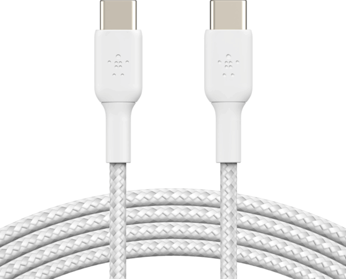 Belkin BOOST ↑ CHARGE ™ USB-C apa - USB-C apa Adat- és töltőkábel 1m - Fehér