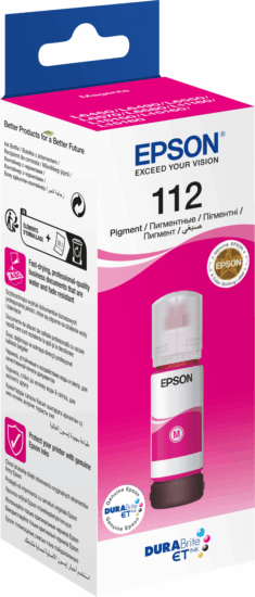 Epson 112 EcoTank Eredeti Tintapatron Magenta Epson 112 EcoTank Eredeti Tintapatron Magenta