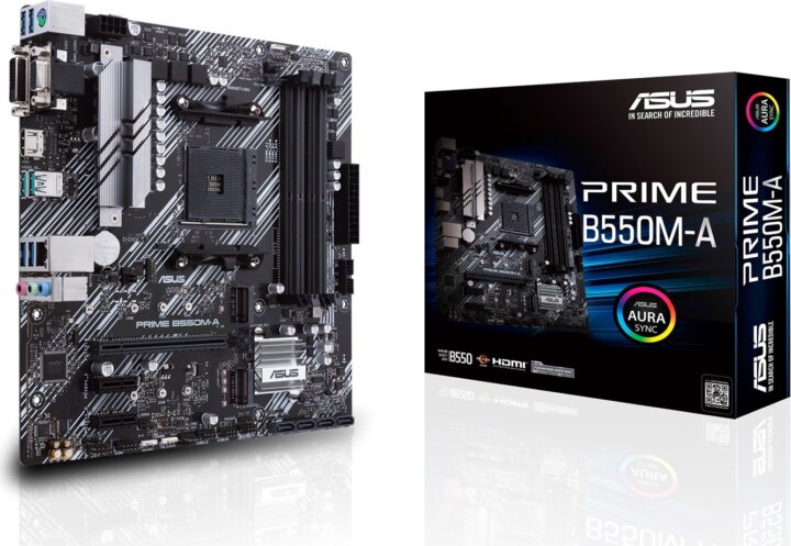 Asus Prime B550M-A Alaplap