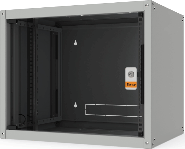 Legrand 19" Fali rack szekrény 9U 600x450mm - Szürke