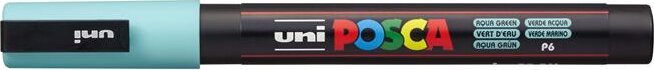 Uni Posca PC-3M 0,9-1,3 mm Dekormarker - Tengerzöld