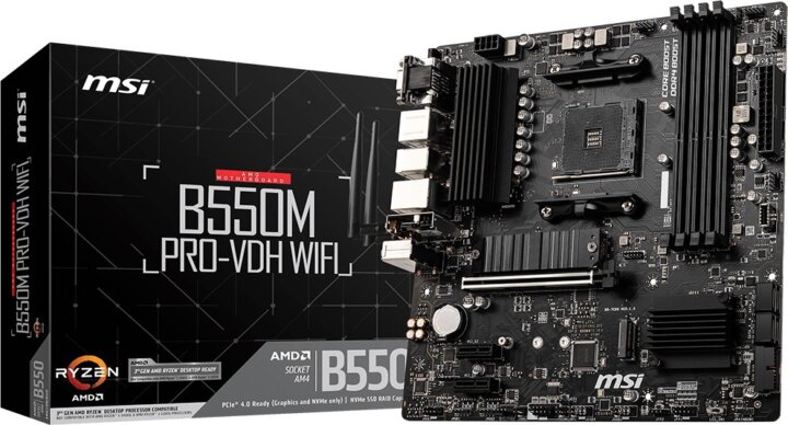 MSI B550M PRO-VDH WIFI Alaplap