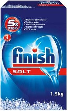 Finish Mosogatógép regeneráló só, 1,5 kg