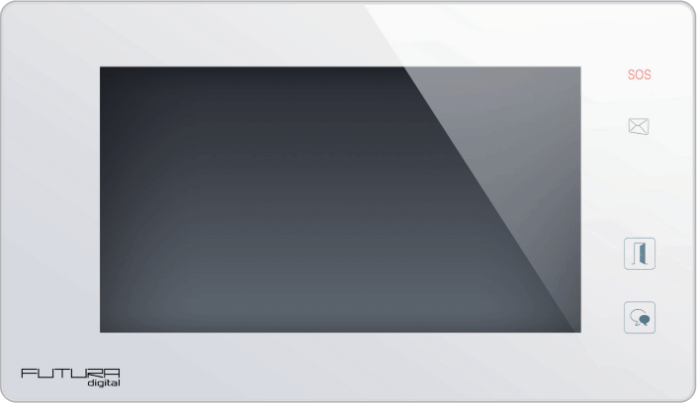 Futura VDT-47(v2)/W videó kaputelefon beltéri egység Futura VDT-47(v2)/W videó kaputelefon beltéri egység