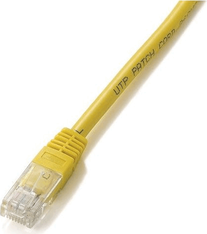 Equip UTP CAT5e Patch kábel 10m Sárga Equip UTP CAT5e Patch kábel 10m Sárga