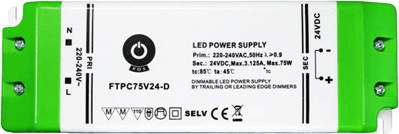 POS Power 75W Szabályozható LED tápegység (FTPC75V24-D)