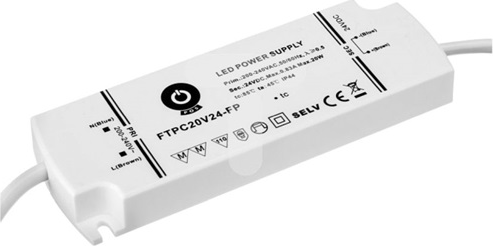 POS Power 20W Habálló LED tápegység (FTPC20V24-FP)