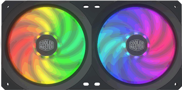 Cooler Master MasterFan SF240R ARGB 240mm PWM rendszerhűtő