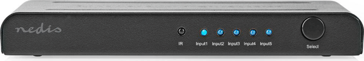 Nedis 5 portos HDMI™ kapcsoló távirányítóval