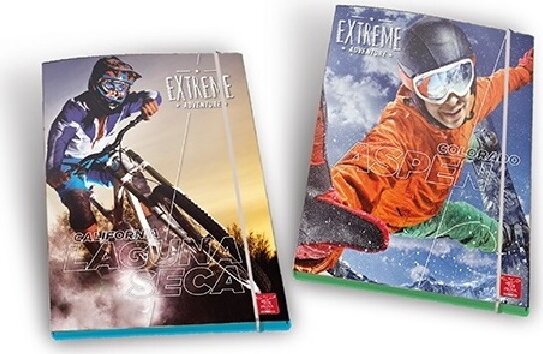 Pigna Extreme: A4 Gumis mappa - többféle (ár/db) Pigna Extreme: A4 Gumis mappa - többféle (ár/db)