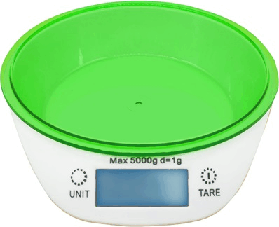 TOO KBSC-300-G Elektronikus konyhai mérleg - Zöld TOO KBSC-300-G Elektronikus konyhai mérleg - Zöld